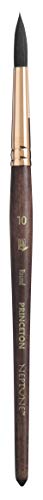 Artist Brush, Neptune Series 4750, Synthetic Squirrel Watercolor Paint Brush, Round, Size 10