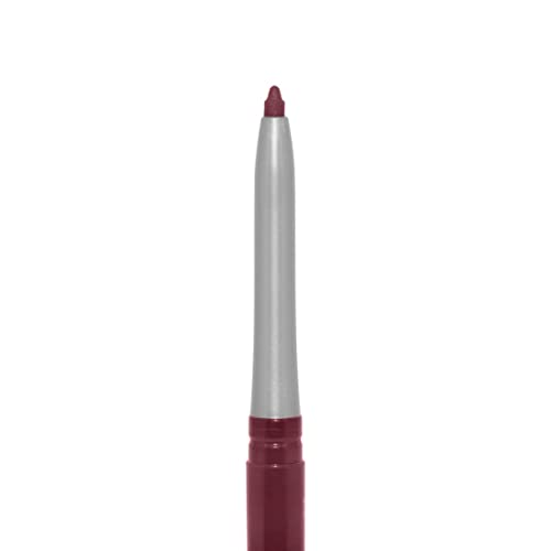 Retractable Waterproof Lip Liner High Pigmented and Creamy Color Slim Twist Up Smudge Proof Formula with Long Lasting All Day Wear No Sharpener Required, Black Berry