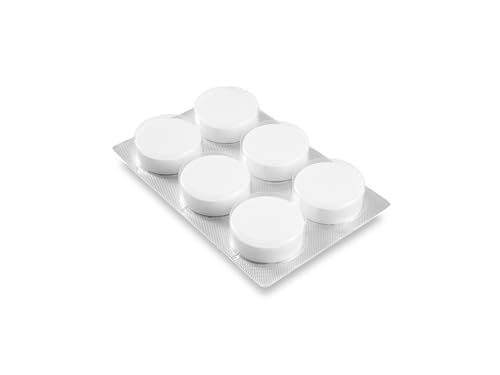 Descaling Tablets for Coffee Machines, Steam Ovens, Ovens, Ranges, 6 count