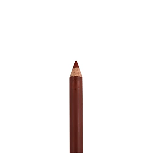 Lip Liner Pencil, Wooden, Firm yet Smooth, Contour and Line with Ease, Perfectly Outlined Lips, Comfortable, Hydrating, Moisturizing, Rich Pigmented Color, Long Lasting, Café