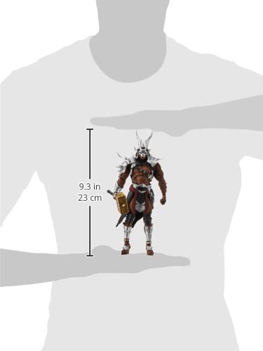 Mortal Kombat Shao Kahn (Platinum Kahn) 7 Action Figure with Accessories