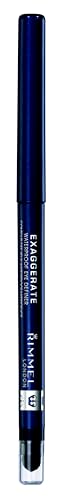London Exaggerate Waterproof Eye Definer Eyeliner, Highly Pigmented, Long-Wearing, Built-In Smudger, 230, Deep Ocean, 0.01oz