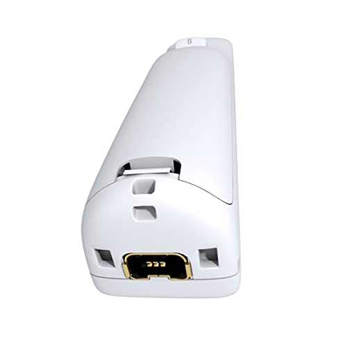 Wii Controller 2 Pack, Wii Remote Controller, with Silicone Case and Wrist Strap, Remote Controller for Wii/Wii U, White