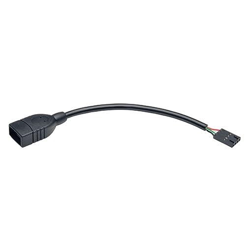 TRIPP LITE USB 2.0 to USB Motherboard 4-Pin IDC Header Cable 6-Inch (U024-06N-IDC)