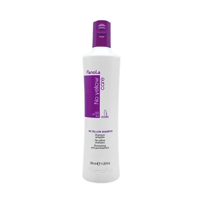 Purple Anti-Yellow Shampoo for Blonde, Gray, Silver, and Highlighted Hair - Removes Brassiness and Yellow Tones