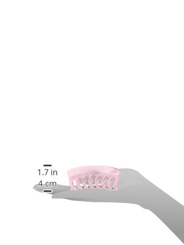Clip, 2 Tone Wave with Cover, Pink