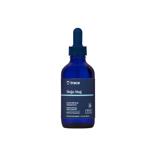 Mega-Mag - Liquid Energy Support Supplement with Magnesium & Chloride - Healthy Bone & Muscle Function Support Formula - Supplement to Support Nerve Health - 4 fl oz (30 Servings)