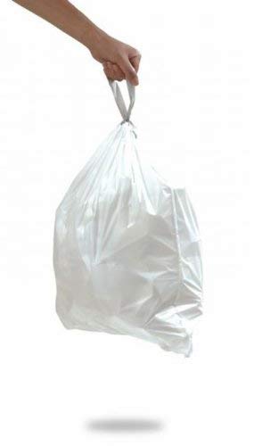 Code F Custom Fit Trash Can Liner, 1 refill pack (20 liners), 25 Liters / 6.5 Gallons