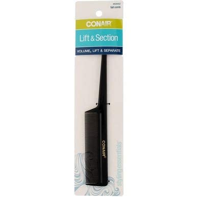 Hard Rubber Tail Comb -