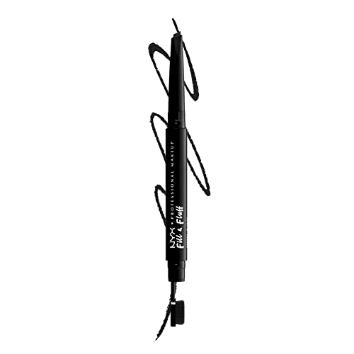 PROFESSIONAL MAKEUP Fill & Fluff Eyebrow Pomade Pencil, Black