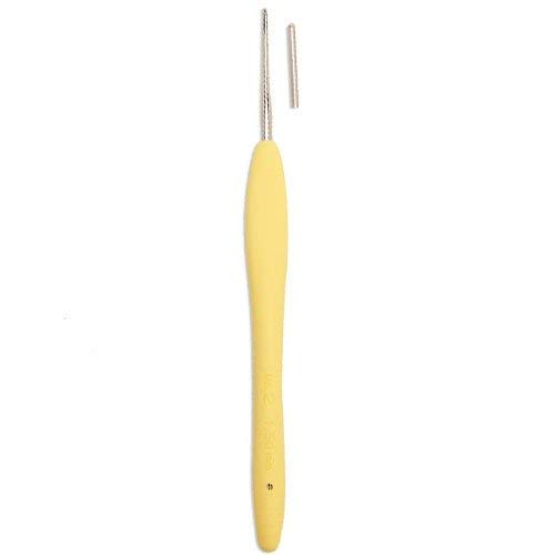 1221 Amour Steel Crochet Hook No. 2, 1.50mm , Yellow