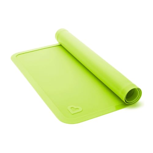 ® Spotless™ Silicone Placemats for Kids, 2 Pack, Blue/Green