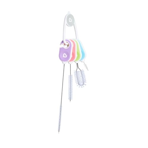 ® Details™ Bottle and Cup Cleaning Brush 4 Piece Set with Key Ring