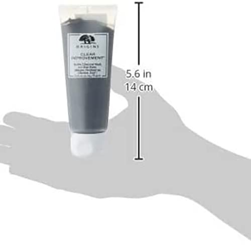Clear Improvement Active Charcoal Mask for Unisex, 2.5 Fl Oz