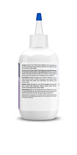Plus Ophthalmic Eye Gel for Horses | Eye Ointment Alternative to Lubricate and Relieve Horse Eye Irritations, Safe for All Animals. 3 ounces