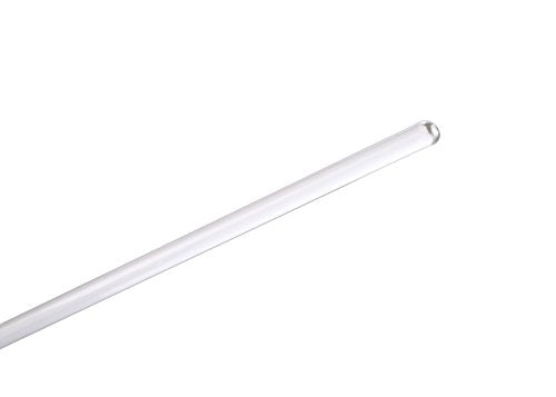 6Pcs Glass Stir Sticks Glass Stirring Rod 12 Long 1/4'' Diameter with Both Ends Round (6)