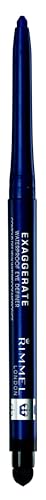 London Exaggerate Waterproof Eye Definer Eyeliner, Highly Pigmented, Long-Wearing, Built-In Smudger, 230, Deep Ocean, 0.01oz