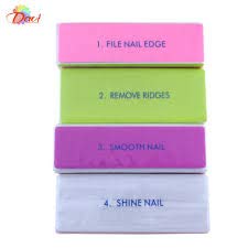 Product 4 Step Nail Buffer Nail Buff: Smooth Buff File Shine 70-268B Product