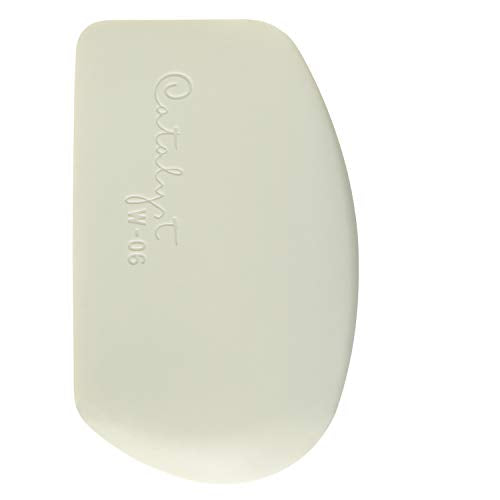 Catalyst Tools, Art Supplies for Texturizing and Moving Paint, Wedge- White