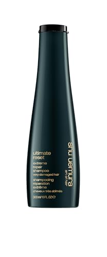 Shu Uemura Ultimate Reset Extreme Repair Shampoo | Strengthens to Reduce Breakage and Split Ends | Deeply Conditions and Nourishes | With Japanese Rice Extract | For Dry and Very Damaged Hair