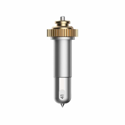 Engraving Tip + QuickSwap Housing, Premium Carbide Steel Engraving Tip, Inscribes Lasting Design on Glass, Metal & More, Compatible with Maker Cutting Machine, Silver
