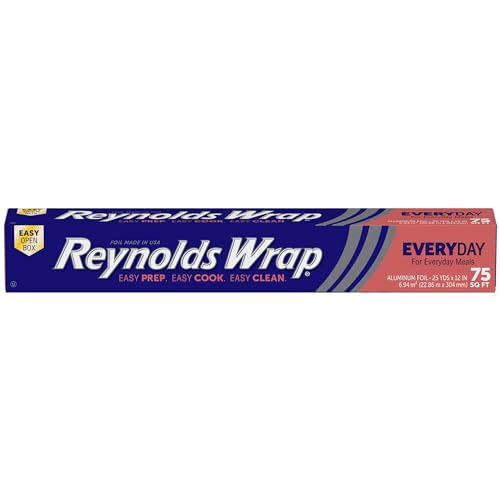 Wrap Aluminum Foil, 75 Square Feet