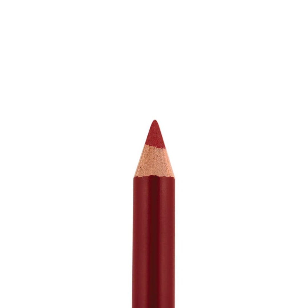 Lip Liner Pencil, Wooden, Firm yet Smooth, Contour and Line with Ease, Perfectly Outlined Lips, Comfortable, Hydrating, Moisturizing, Rich Pigmented Color, Long Lasting, Rockin Red