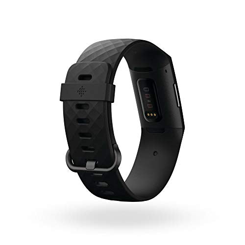 Charge 4 Fitness and Activity Tracker with Built-in GPS, Heart Rate, Sleep & Swim Tracking, Black/Black, One Size (S &L Bands Included)