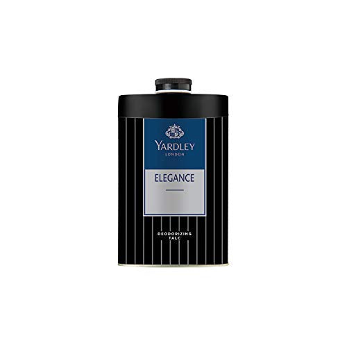 London Elegance Deodorizing Talc for Men, 100g