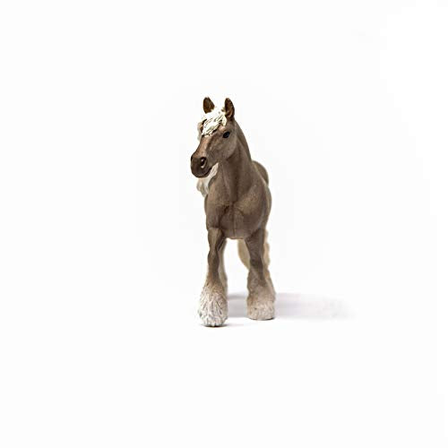 Farm World Realistic Silver Dapple Mare Gray Horse Figurine - Highly Detailed and Durable Farm Animal Figurine for Boys and Girls, Gift for Kids Ages 3+