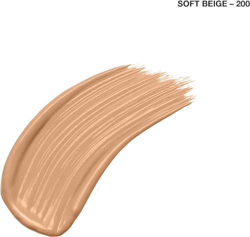 London Stay Matte Liquid Mousse - 200 Soft Beige - Foundation, Lightweight, Shine Control, Oil-Free, 1oz