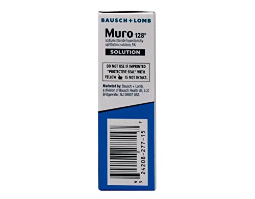 Muro 128 Ophthalmic Solution 5%, 0.5 Fl. Oz.