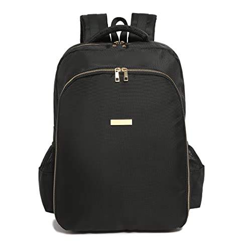 Portable Backpack for Clippers and Supplies Hair Clippers Organizer Bag Large Clipper Bags for Barbers Travel Bag for Hairstylists Tools (BLACK)