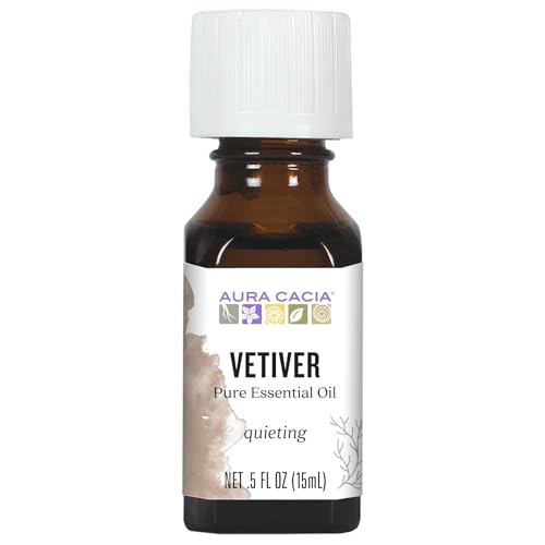 Pure Vetiver Essential Oil | 0.5 fl. oz. | Vetiveria zizanioides