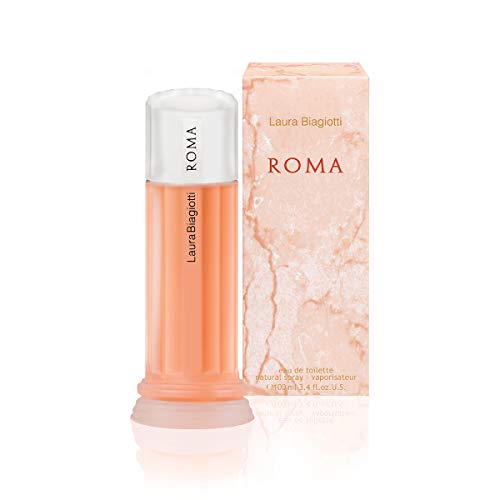 Roma for Women - Sweet and Elegant Scent - Opens with Pink Grapefruit and Black Currant - Unleashes Delicate and Timeless Sensuality - Perfect for Date Night - 3.3 oz EDT Spray