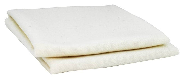 Wool Flannel - Large Size, 18 x 24 - 100% White Wool, Extra Thick Weave, Unbleached, No Synthetics, For Castor Oil Packs, Reusable - Cruelty-Free, Eco-Friendly