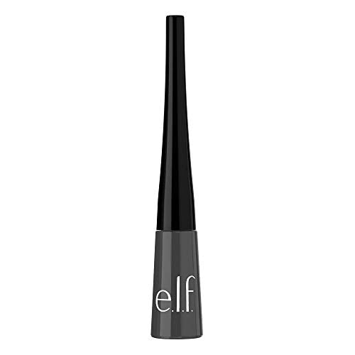 Liquid Eyeliner, High-pigment Liquid Eyeliner With Extra-Fine Brush Tip, Easy Glide Smudge-proof Formula, Charcoal