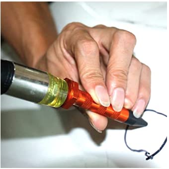 10Pcs Dent Repair Tool Kits Paintless Dent Removal Tap Down Tools Dent Rubber Hammer with 9 different shaped hammer heads for DIY dent repair on cars