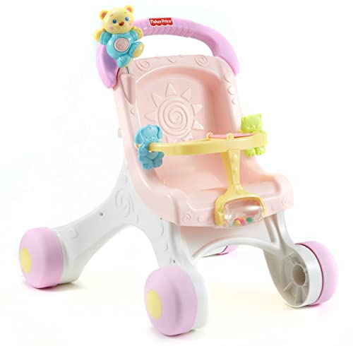 Brilliant Basics Stroll-Along Walker, Pink