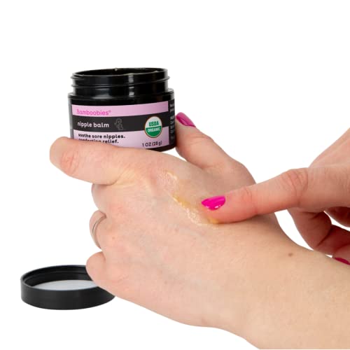 Women's Nipple Cream, Organic Cream for Soothing Skin, Nipple Balm, 1 oz (Pack of 1)