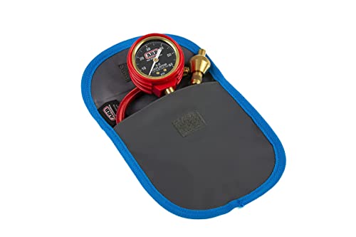505 Deflator Kit 10-60 PSI Tire Pressure Gauge Rapid Air Down Offroad Kit With Recovery Gear Pouch (PSI)