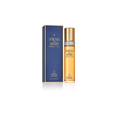 (elk2h) Diamonds & Sapphires Eau De Toilette Spray 1.7 Oz/ 50 Ml for Women By , 1.7 Fl Oz