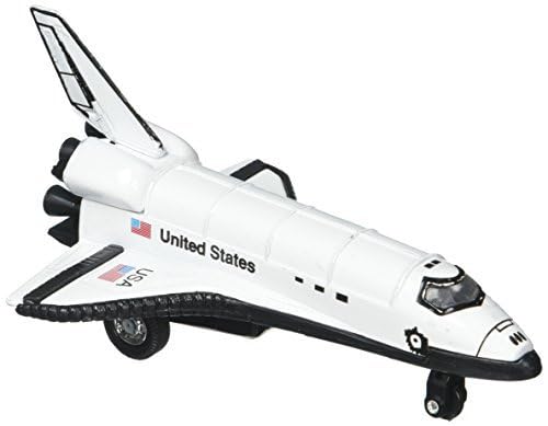 5 Inch Diecast Pullback Space Shuttle, One Space Shuttle