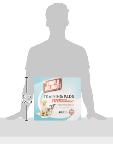 Large Pee Pads For Dogs, XL Puppy Potty Training Wee Wee Pad, 6 Layers Thick, Instashield Absorbent, Attracts Dogs, Leak Proof, Odor Neutralizing, Disposable, LARGE 23x24, 100 Count
