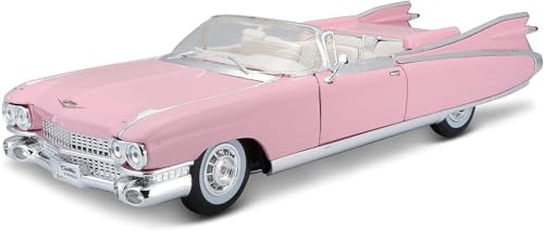 1959 Cadillac Eldorado Biarritz Convertible, Pink - Premiere 36813 - 1/18 Scale Diecast Model Toy Car