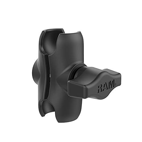 RAM Mounts Double Socket Arm RAM-B-201U-A Short Arm Compatible with RAM B Size 1 Ball Components