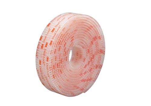 SJ3560/CLR1333 Scotch SJ3560 Dual Lock 250 Reclosable Fastener: 1 x 10 ft., Clear