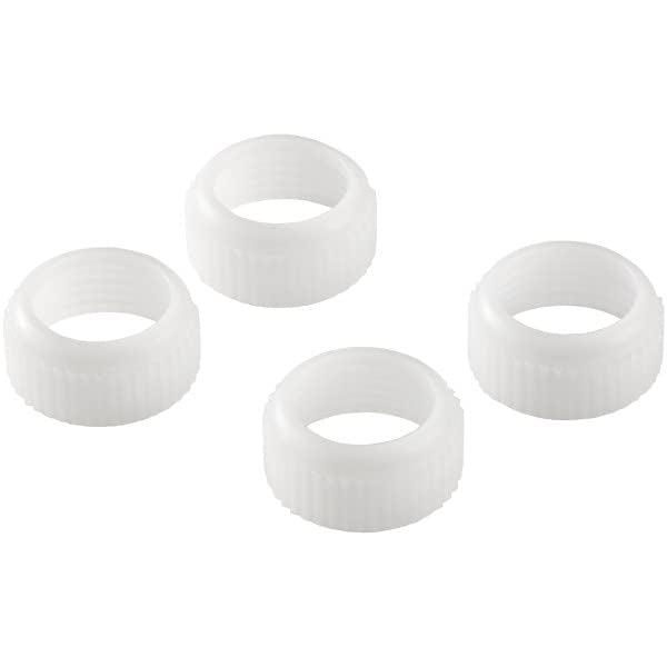 4 Piece Decorating Tip Coupler Ring Set