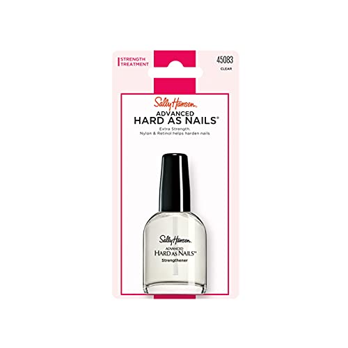 Advanced Hard as Nails™, Clear Nail Strengthener, Includes Retinol and Nylon, Nourishing