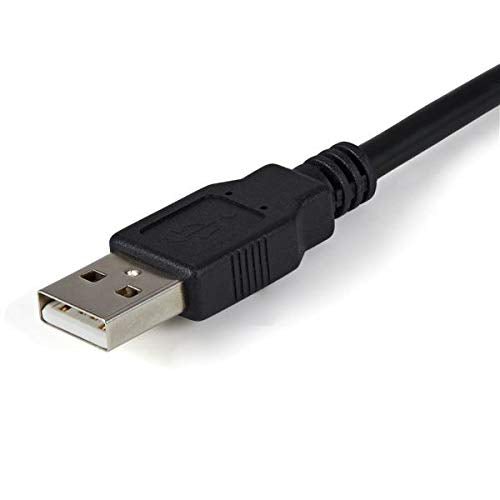 6ft (1.8m) 2-Port FTDI USB to Serial RS232 Adapter Cable with COM Retention, USB to RS232 Adapter - TAA